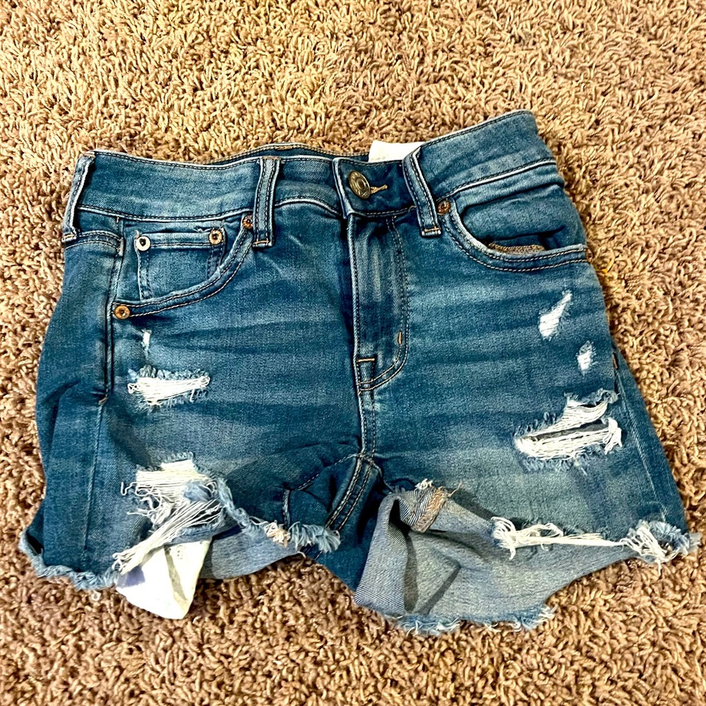 American eagle jean shorts